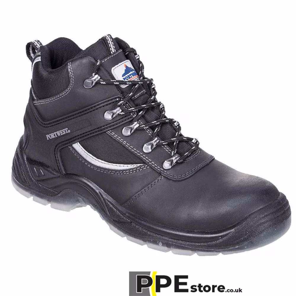 Portwest FW69 Steelite Mustang Boot S3 SRC Black/Brown - Image 3