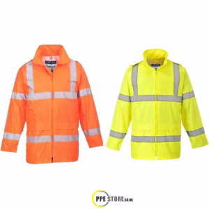 Portwest H440 High Visibility Waterproof Rain Coat