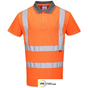 Portwest RT22 Rail-Spec High Visibility Polo Shirt