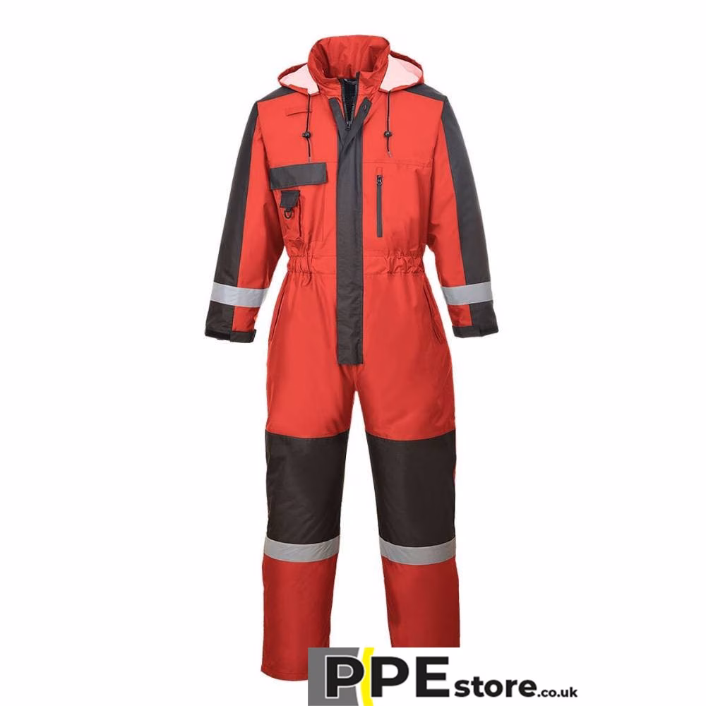 Portwest S585 Waterproof Winter Padded Coverall - Image 5