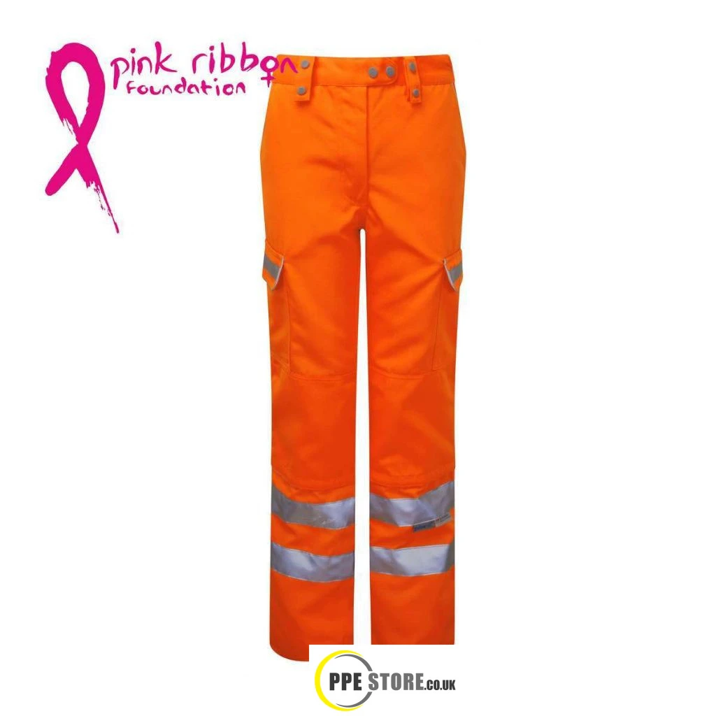 Pulsar PR336LDS Women's Rail-Spec High Visibility Combat Trousers Orange - Image 5