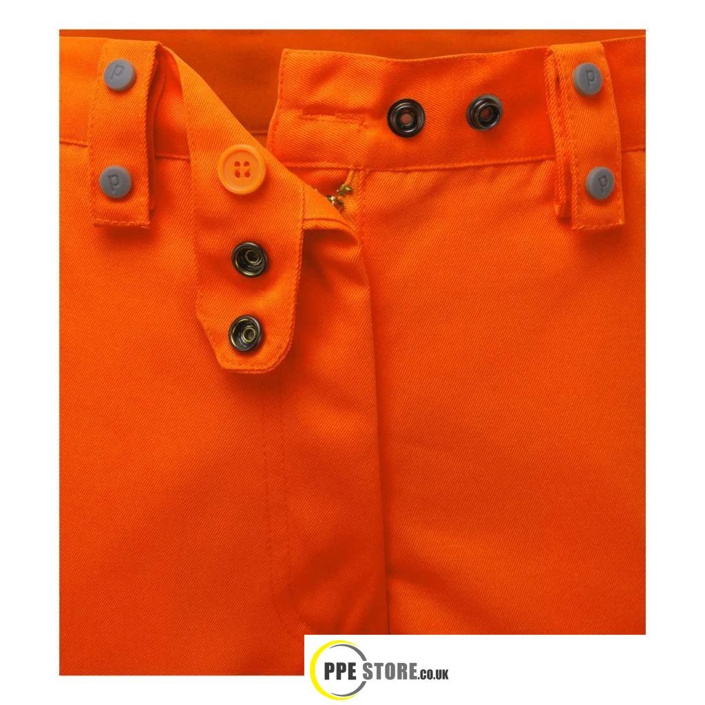 Pulsar PR336LDS Women's Rail-Spec High Visibility Combat Trousers Orange - Image 3