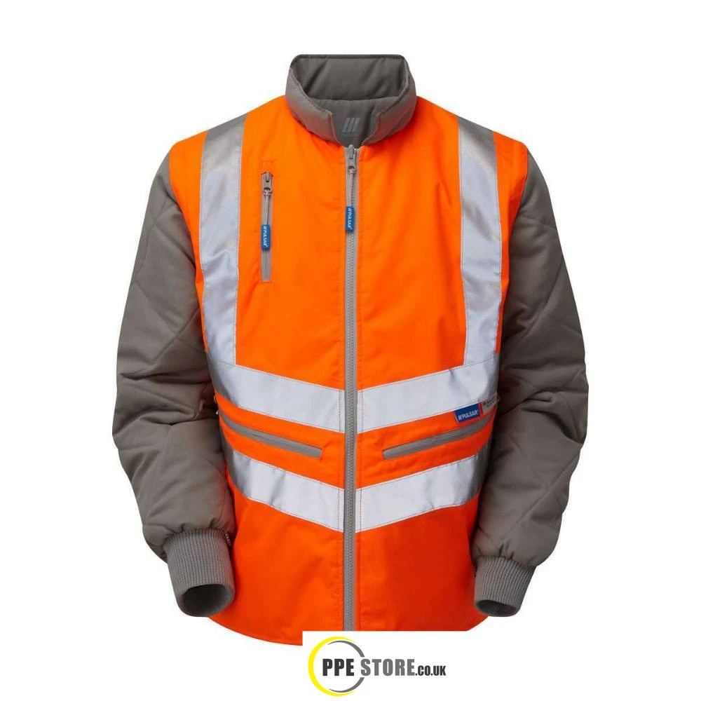 Pulsar PR498 High Visibility Rail-Spec Interactive Body Warmer Orange