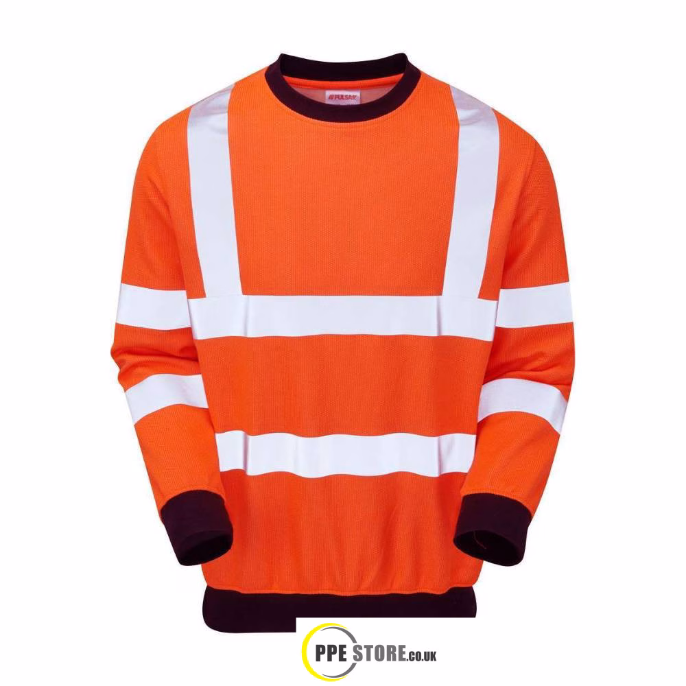 Pulsar PRARC20 FR-AST-ARC High Visibility Sweatshirt Orange
