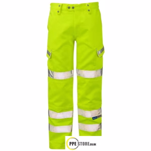 Pulsar P346 High Visibility Combat Trousers Yellow