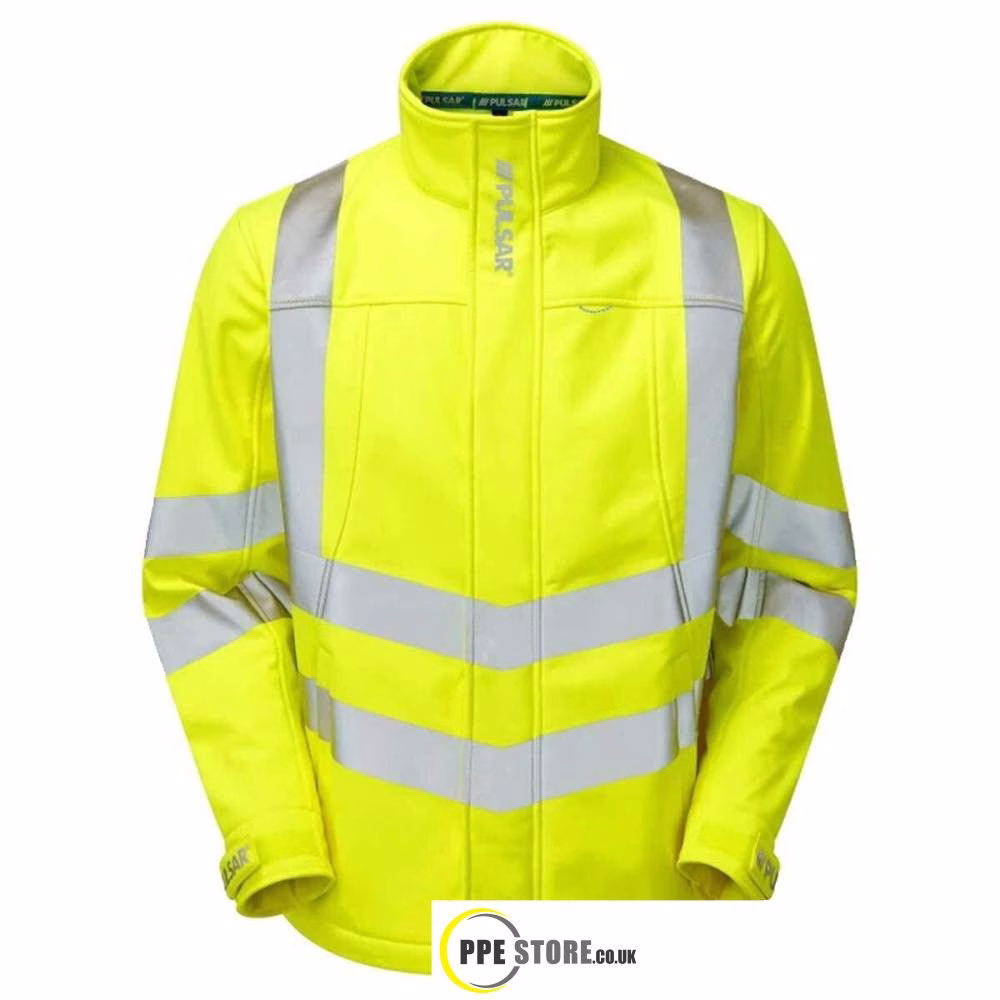 Pulsar P534 High Visibility Interactive Softshell Jacket Yellow