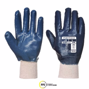Portwest A300 Fully Coated Nitrile Knitwrist Gloves