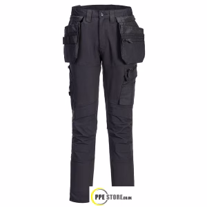 Portwest DX4 DX456 Craft Detachable Holster Trouser - Black