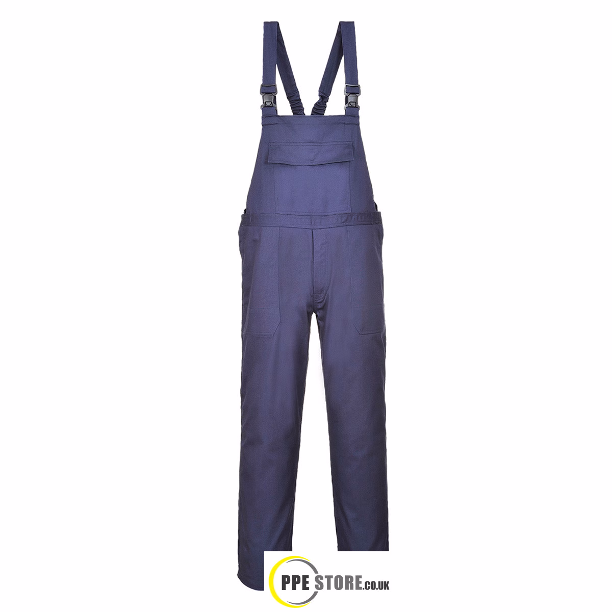 Portwest FR37 Bizflame Pro Bib and Brace Navy Blue