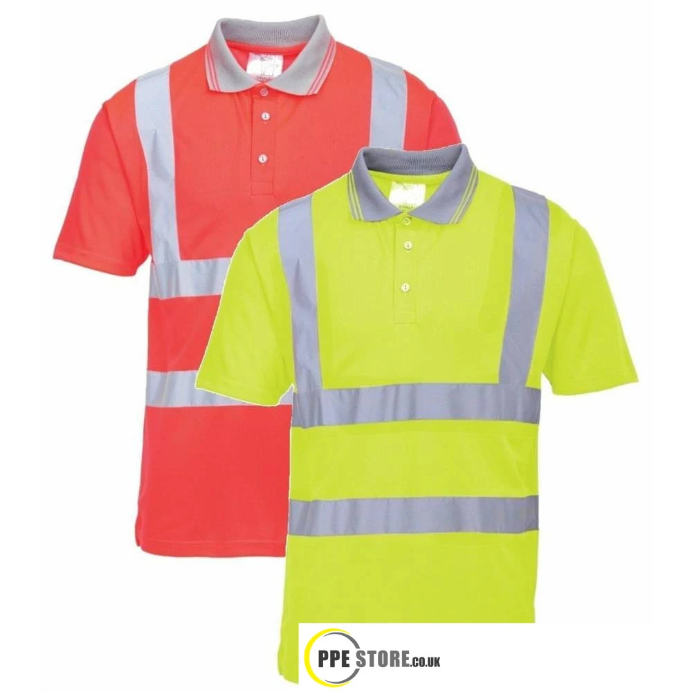 Portwest S477 Hi-Vis Short Sleeve Polo Shirt