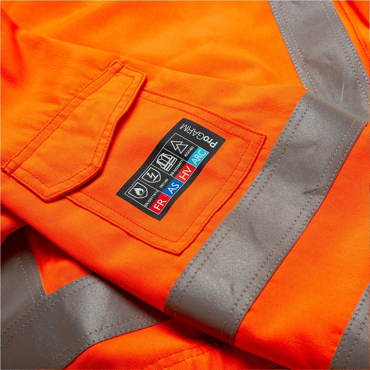 ProGARM 4693 Hi-Vis Orange ARC Coverall - Image 4