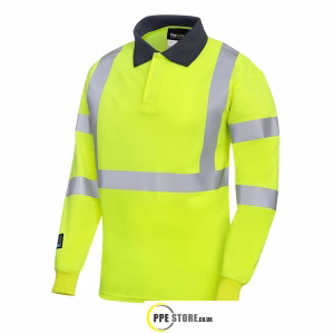 ProGARM 5286 Hi-Vis Yellow ARC L/S Polo Shirt