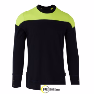 ProGARM 5480 Yellow/Navy Blue ARC L/S T-Shirt