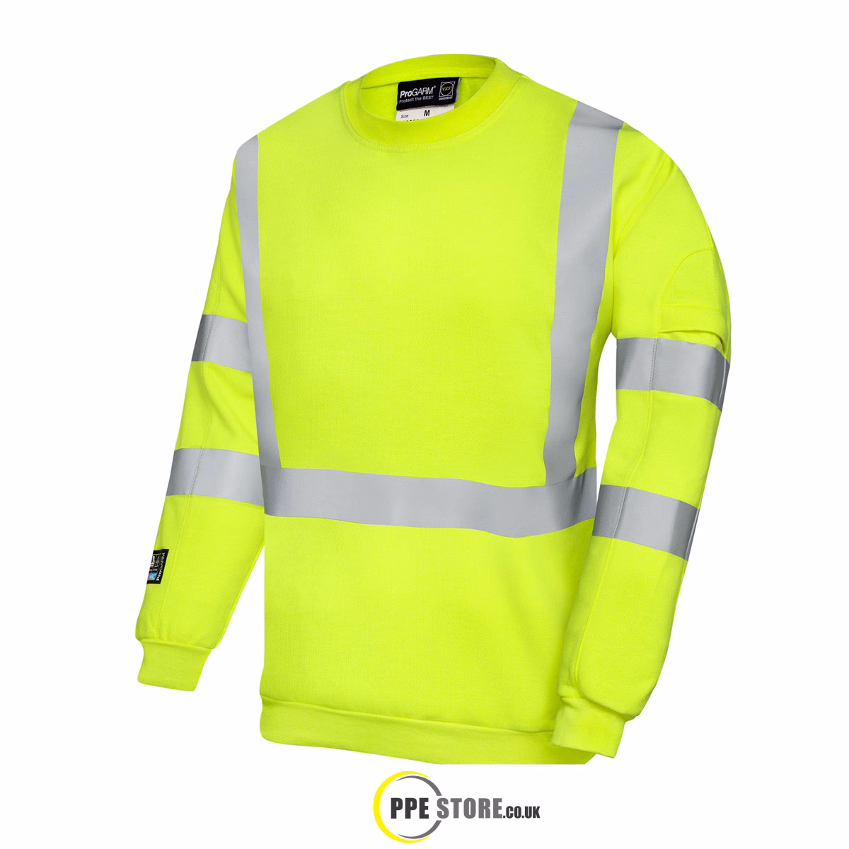ProGARM 5626 Hi-Vis Yellow ARC Sweatshirt