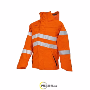ProGARM 9422 Hi-Vis Orange Lightweight Waterproof Jacket