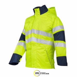 ProGARM 9720 Hi-Vis Yellow Waterproof Lightweight ARC Jacket