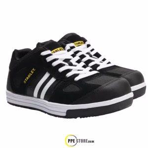 Stanley Cody Black/White Stripe Safety Trainers SB SRC