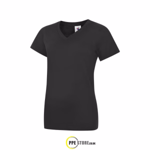 Uneek Clothing UC319 Ladies Classic V Neck T Shirt