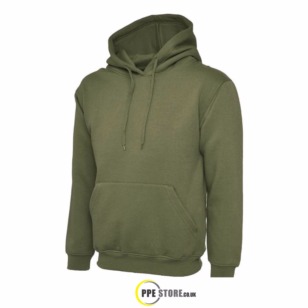 Uneek Clothing UC502 Classic Hooded Sweatshirt - Image 10