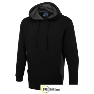 Uneek Clothing UC517 Two Tone Hooded Sweatshirt