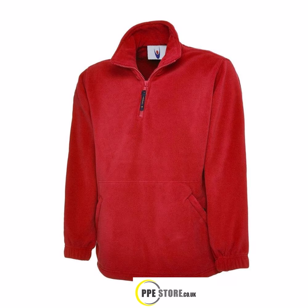 Uneek Clothing UC602 Premium 1/4 Zip Micro Fleece Jacket - Image 4