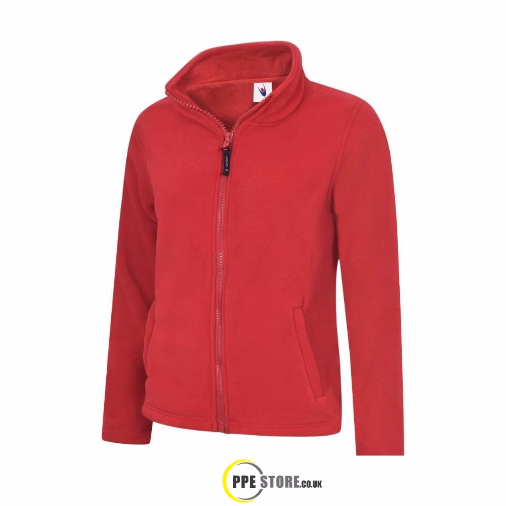 Uneek Clothing UC608 Ladies Classic Full Zip Fleece Jacket - Image 3
