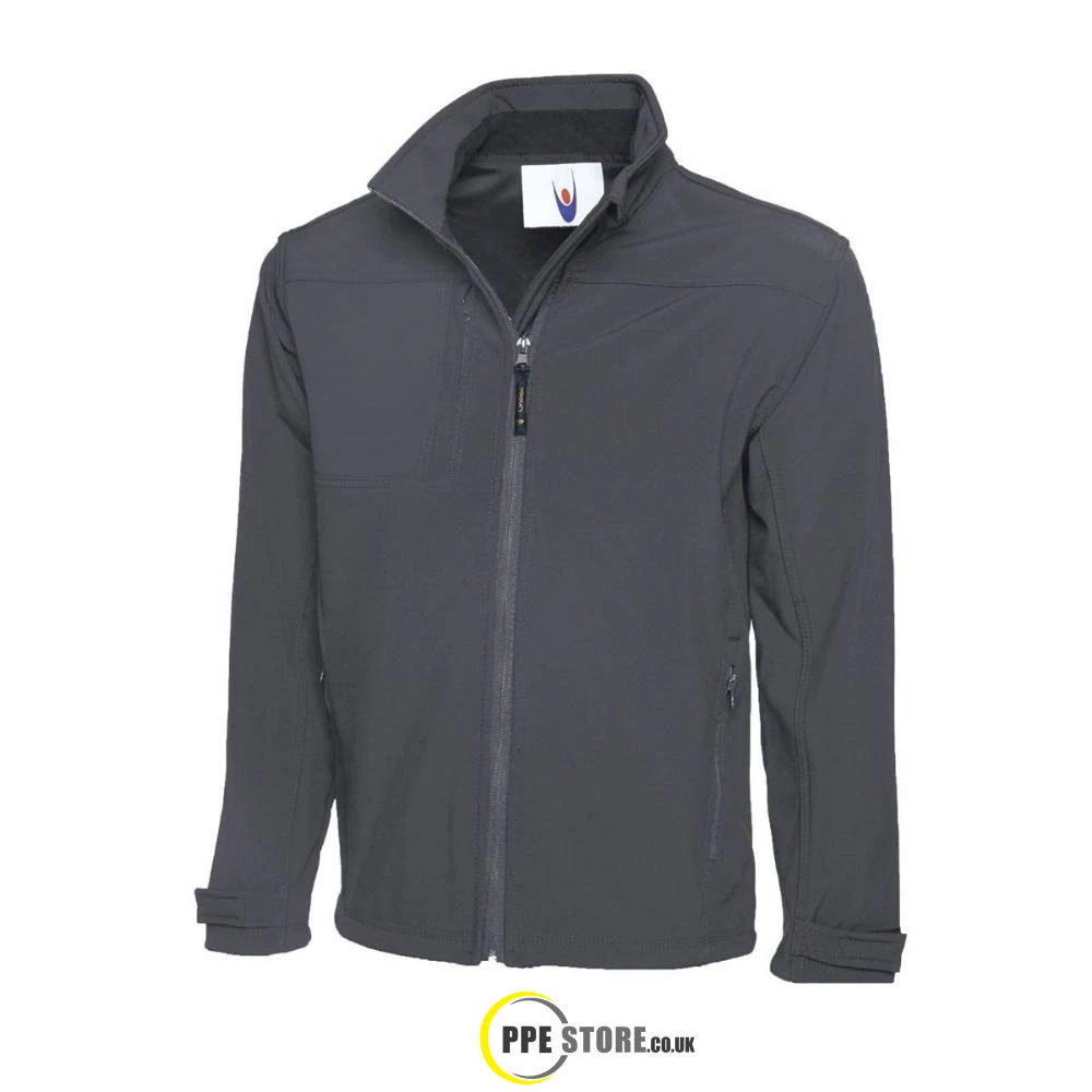 Uneek Clothing UC611 Premium Full Zip Soft Shell Jacket - Image 2