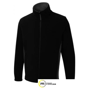 Uneek Clothing UC617 Two Tone Full Zip Fleece Jacket