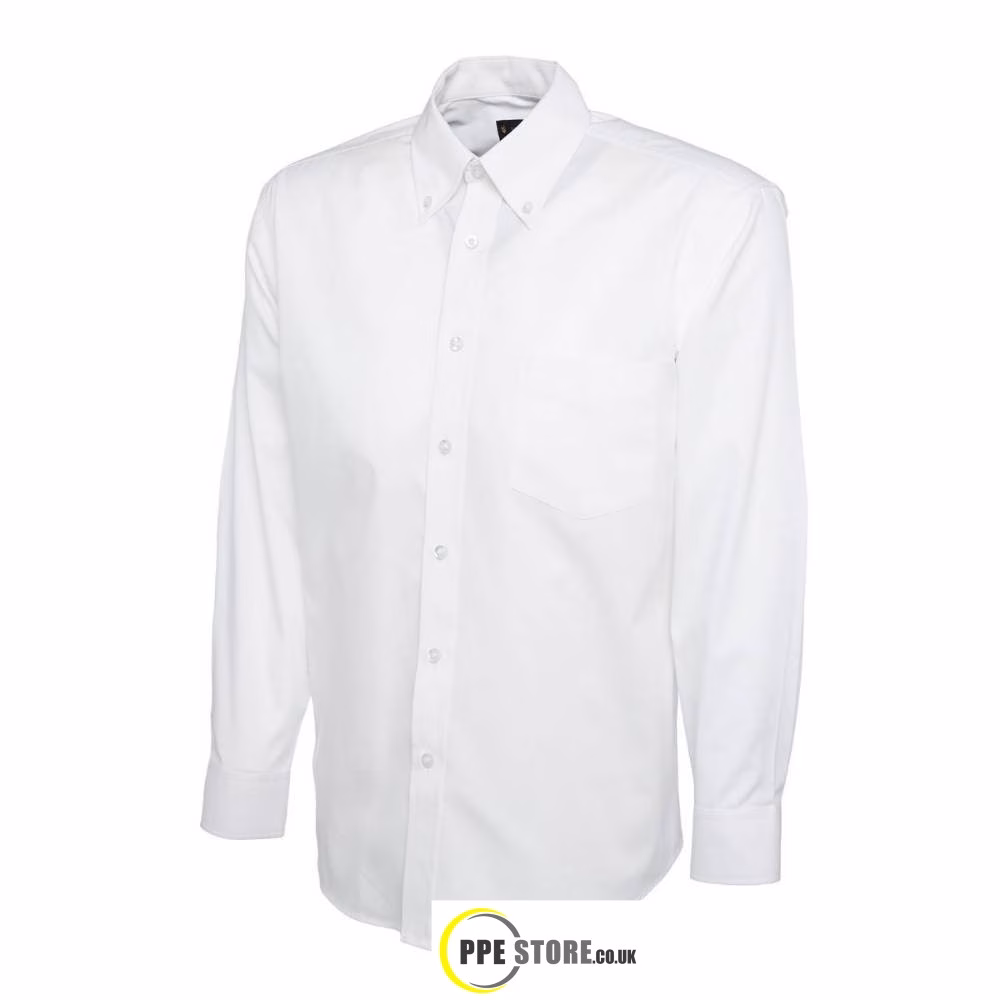 Uneek Clothing UC701 Mens Pinpoint Oxford Full Sleeve Shirt - Image 7