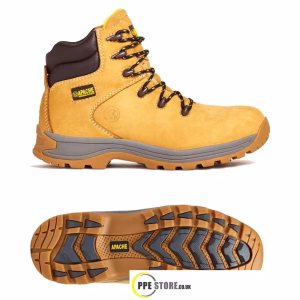 Apache AP314CM Safety Work Boots Honey S3 SRA