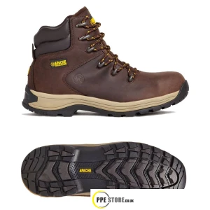 Apache AP315CM Safety Work Boots Brown S3 SRA