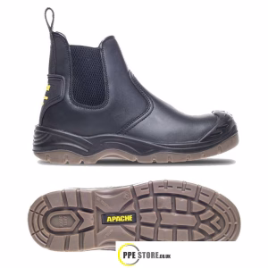 Apache AP714SM Safety Work Boots Black S3 SRC