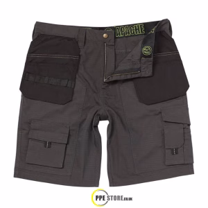 Apache Workwear Shorts Grey/Black