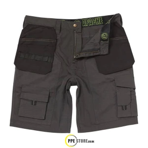 Apache Workwear Shorts Grey/Black