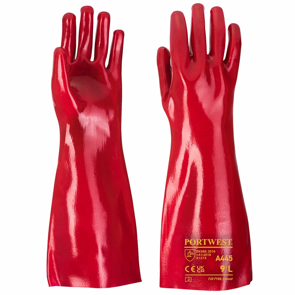 Portwest A445 PVC Gauntlet 45CM