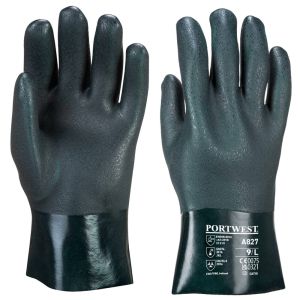 Portwest A827 Double Dipped PVC Gauntlet - XL