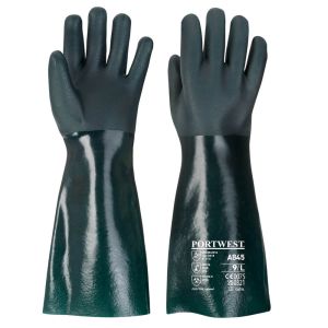Portwest A845 Double Dipped PVC Gauntlet - XL