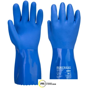 Portwest A881 Marine Ultra PVC Chem Gauntlet