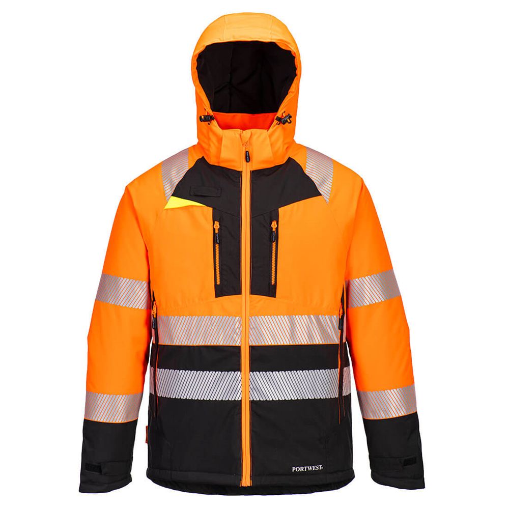 Portwest DX430 DX4 Hi-Vis Class 2 Winter Jacket - Various Colours