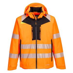 Portwest DX462 DX4 Hi-Vis Shell Rain Jacket - Various Colours
