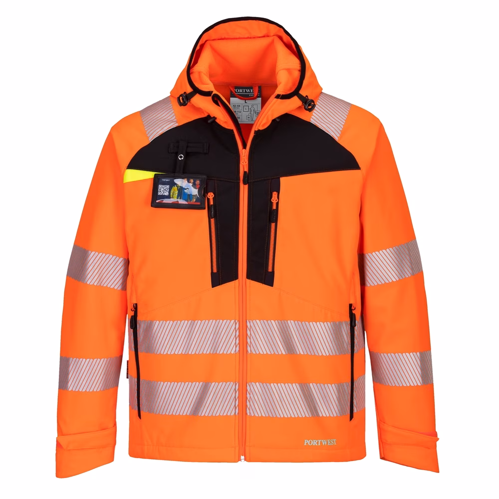 Portwest DX475 DX4 Hi-Vis Softshell - Image 3