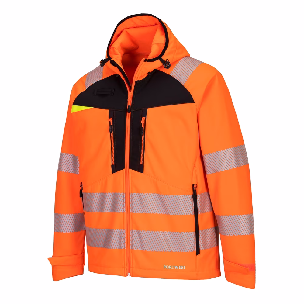 Portwest DX475 DX4 Hi-Vis Softshell - Image 4