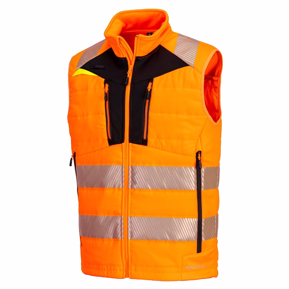 Portwest DX479 DX4 Hi-Vis Softshell Gilet - Various Colours - Image 3