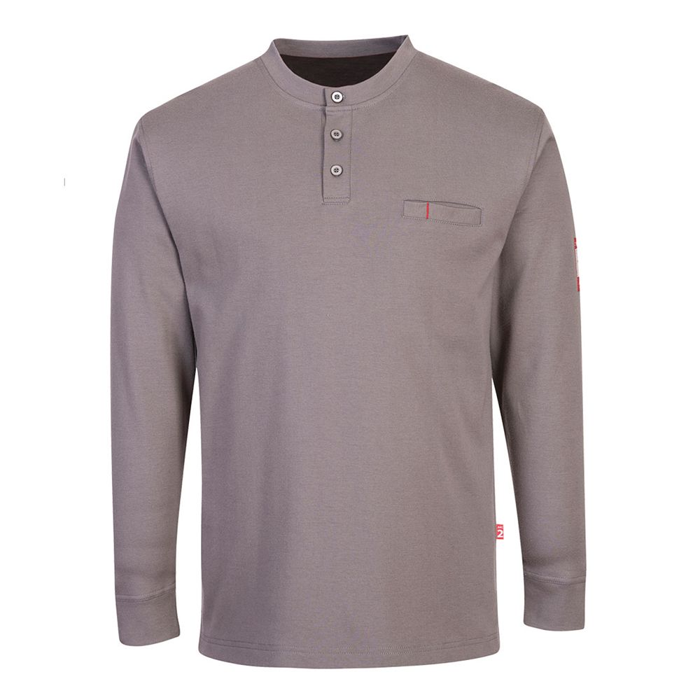 Portwest FR32 FR Anti-Static Henley - Various Colours