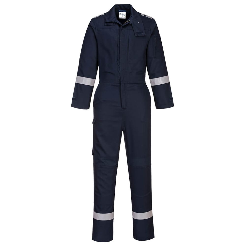 Portwest FR501 Bizflame Plus Stretch Panelled Coverall - Various Colours
