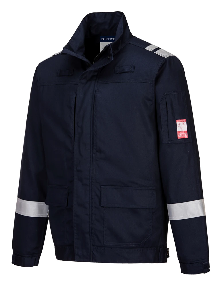 Portwest FR601 Bizflame Plus Lightweight Stretch Panelled Jacket - Various Colours - Image 3