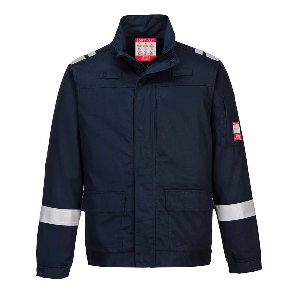 Portwest FR601 Bizflame Plus Lightweight Stretch Panelled Jacket - Various Colours