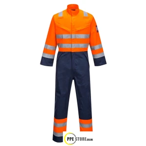 Portwest MV29 Modaflame RIS Navy/Orange Coverall