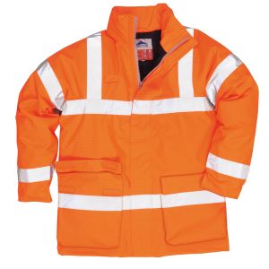 Portwest S778 Bizflame Rain Hi-Vis Antistatic FR Jacket - Various Colours