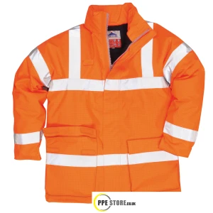 Portwest S778 Bizflame Rain Hi-Vis Antistatic FR Jacket - Various Colours